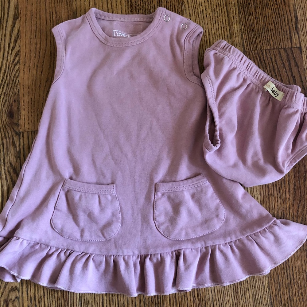 L’ovedbaby mauve dress